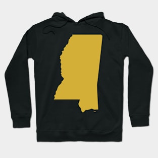 Messissippi state map Hoodie